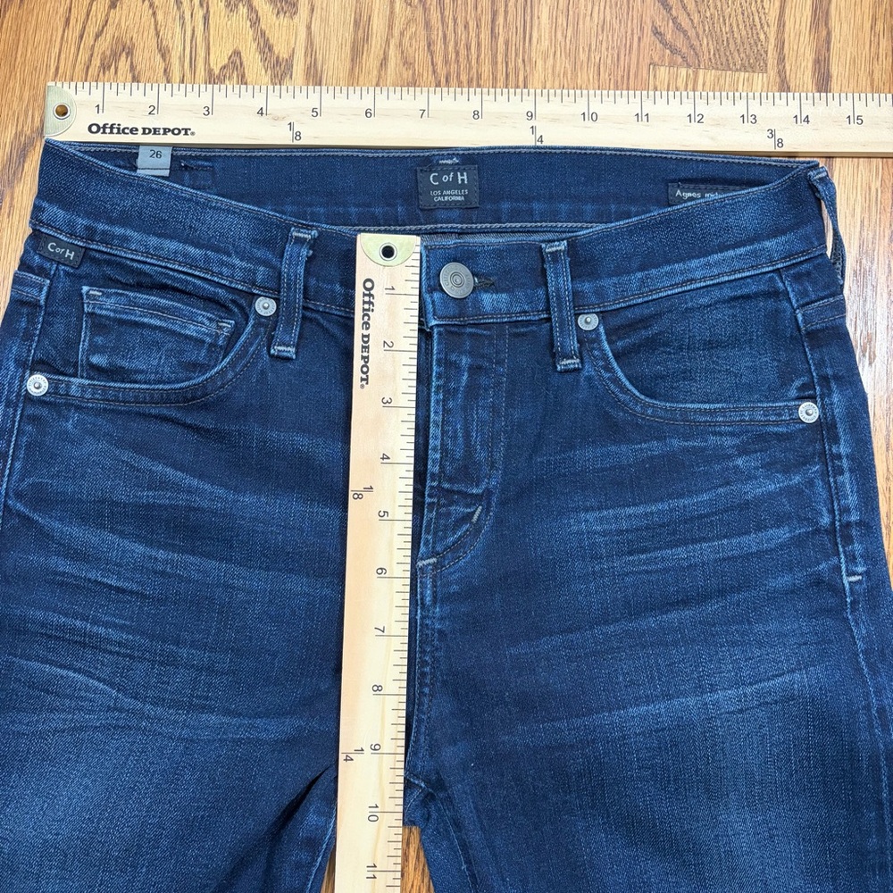 Citizens of Humanity Agnes Midrise Slim Straight Jeans (26) - Picture 8 of 10